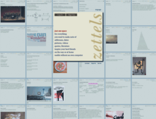 zettels.info screenshot