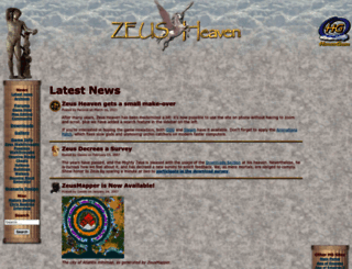 zeus.heavengames.com screenshot