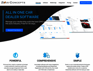 zeusconcepts.com screenshot
