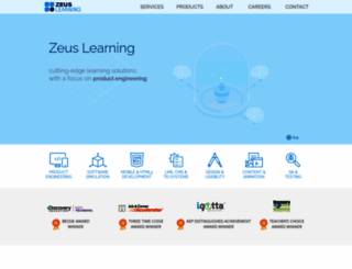 zeuslearning.com screenshot