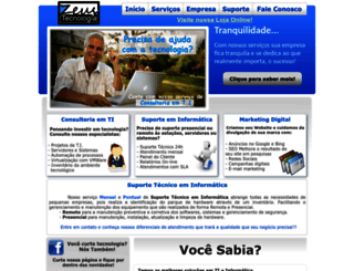 zeustecnologia.com.br screenshot