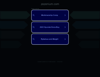 zezenium.com screenshot