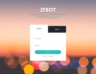 zfbot.com screenshot