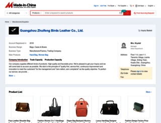 zfnbag.en.made-in-china.com screenshot