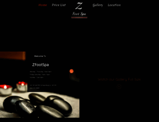 zfootspa.com screenshot