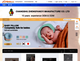 zfytextile.en.alibaba.com screenshot