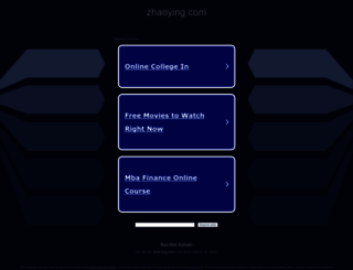 zhaoying.com screenshot
