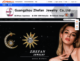 zhefanjewelry.en.alibaba.com screenshot
