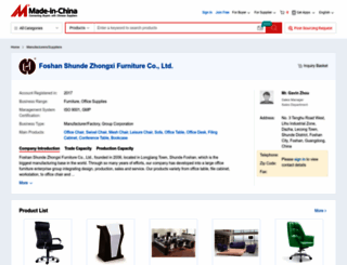 zhongxi.en.made-in-china.com screenshot