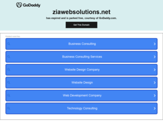 ziawebsolutions.net screenshot