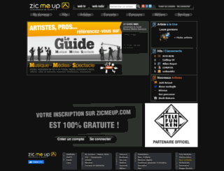 zicmeup.com screenshot