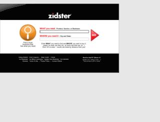zidster.com screenshot