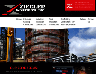 ziegler-industries.com screenshot