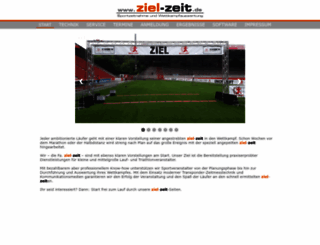 ziel-zeit.de screenshot