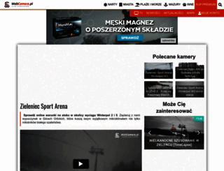zieleniec.webcamera.pl screenshot