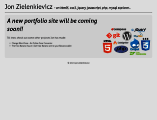 zielenkievicz.com screenshot