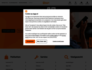 ziggo.com screenshot