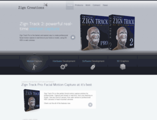 zigncreations.com screenshot