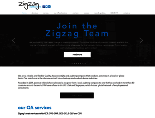 zigzagassociates.com screenshot
