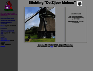 zijpermolens.nl screenshot