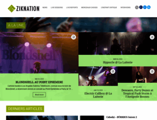 ziknation.com screenshot