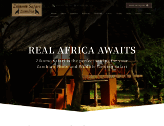 zikomosafari.com screenshot