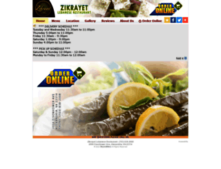 zikrayetlebanese.com screenshot