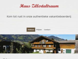 zillertaltraum.com screenshot