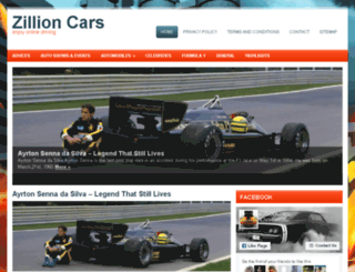 zillioncars.com screenshot