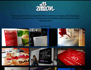 zillionlabs.com screenshot