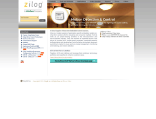 zilog.com screenshot