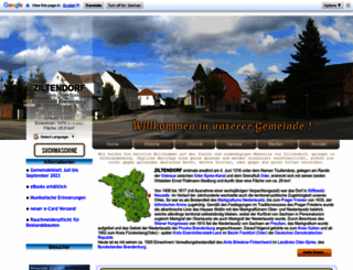 ziltendorf.com screenshot