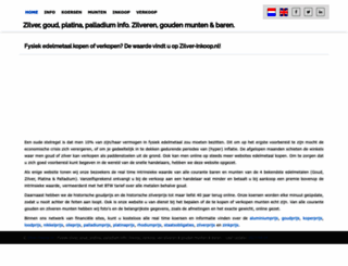 zilver-inkoop.nl screenshot