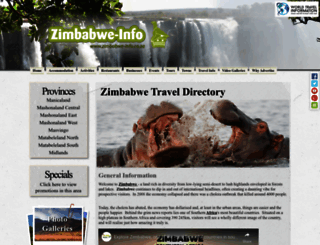 zimbabwe-info.com screenshot
