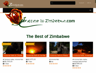 zimbabwe.com screenshot