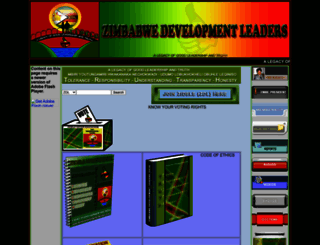 zimbabwedevelopmentleaders.org screenshot