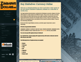 zimbabwedollars.net screenshot