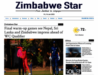 zimbabwestar.com screenshot
