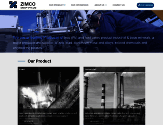 zimco.co.za screenshot