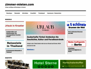 zimmer-mieten.com screenshot