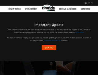 zimride.com screenshot