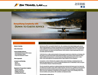 zimtravellaw.com screenshot