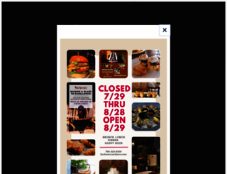 zinamericanbistro.com screenshot