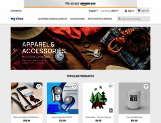 zinastore.com screenshot
