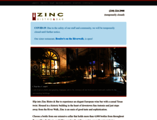 zincwine.com screenshot