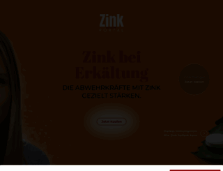 zink-portal.de screenshot