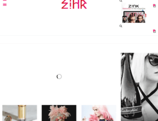 zinkmagazine.com screenshot