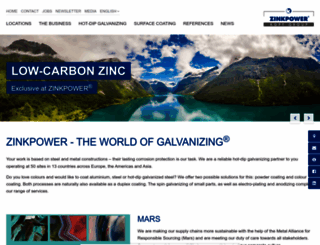 zinkpower.com screenshot