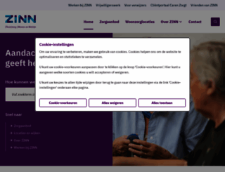 zinnzorg.nl screenshot