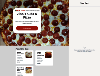 zinossubspizza.com screenshot